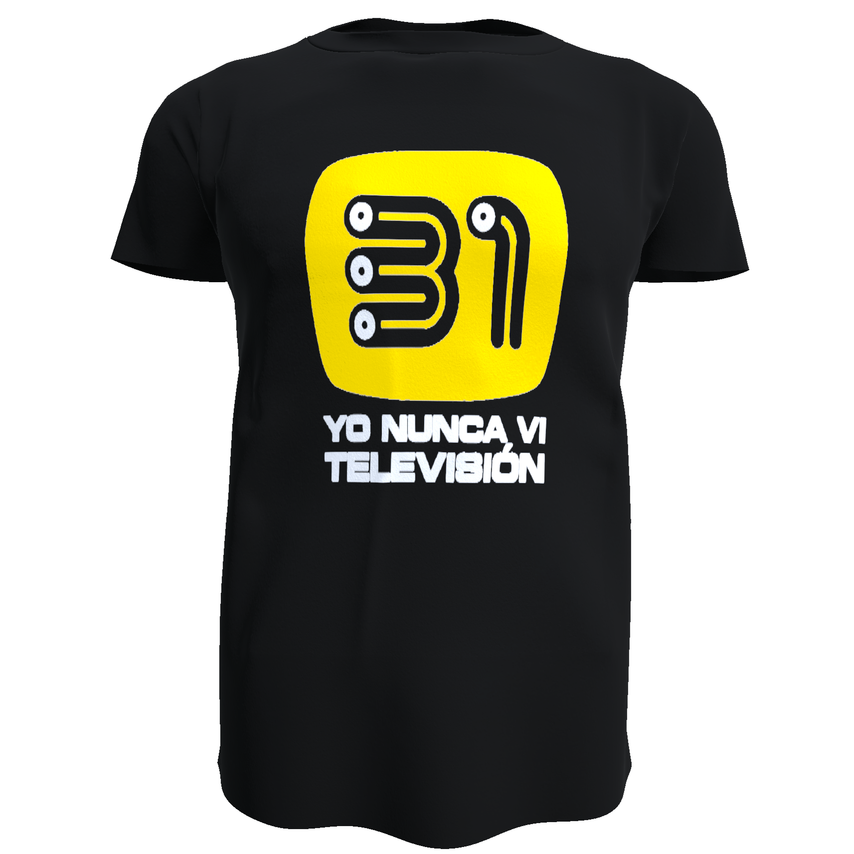 Polera 31 Minutos / Yo nunca vi Televisión (100% algodón)