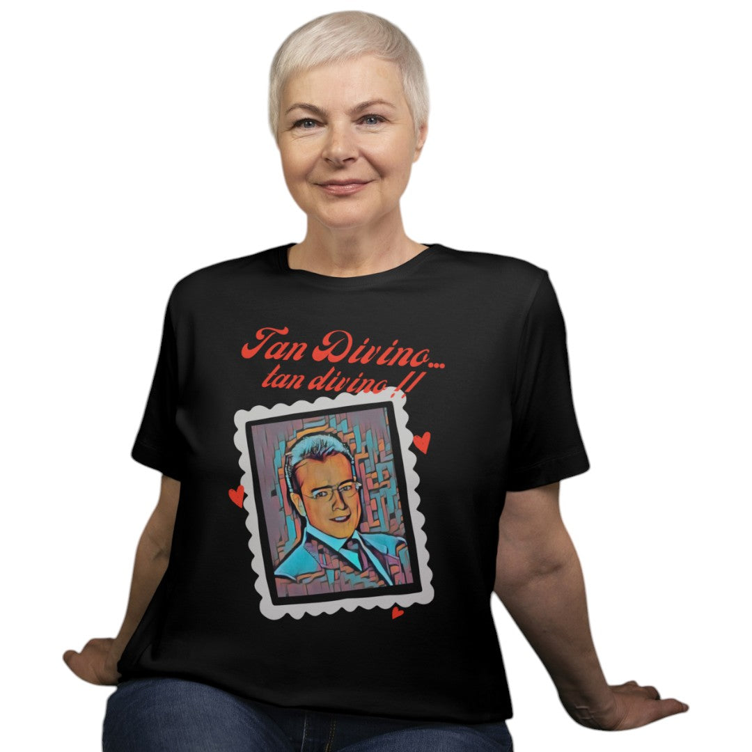 Polera Tan DIvino / Armando Mendoza (Yo soy betty la fea) 100% algodón