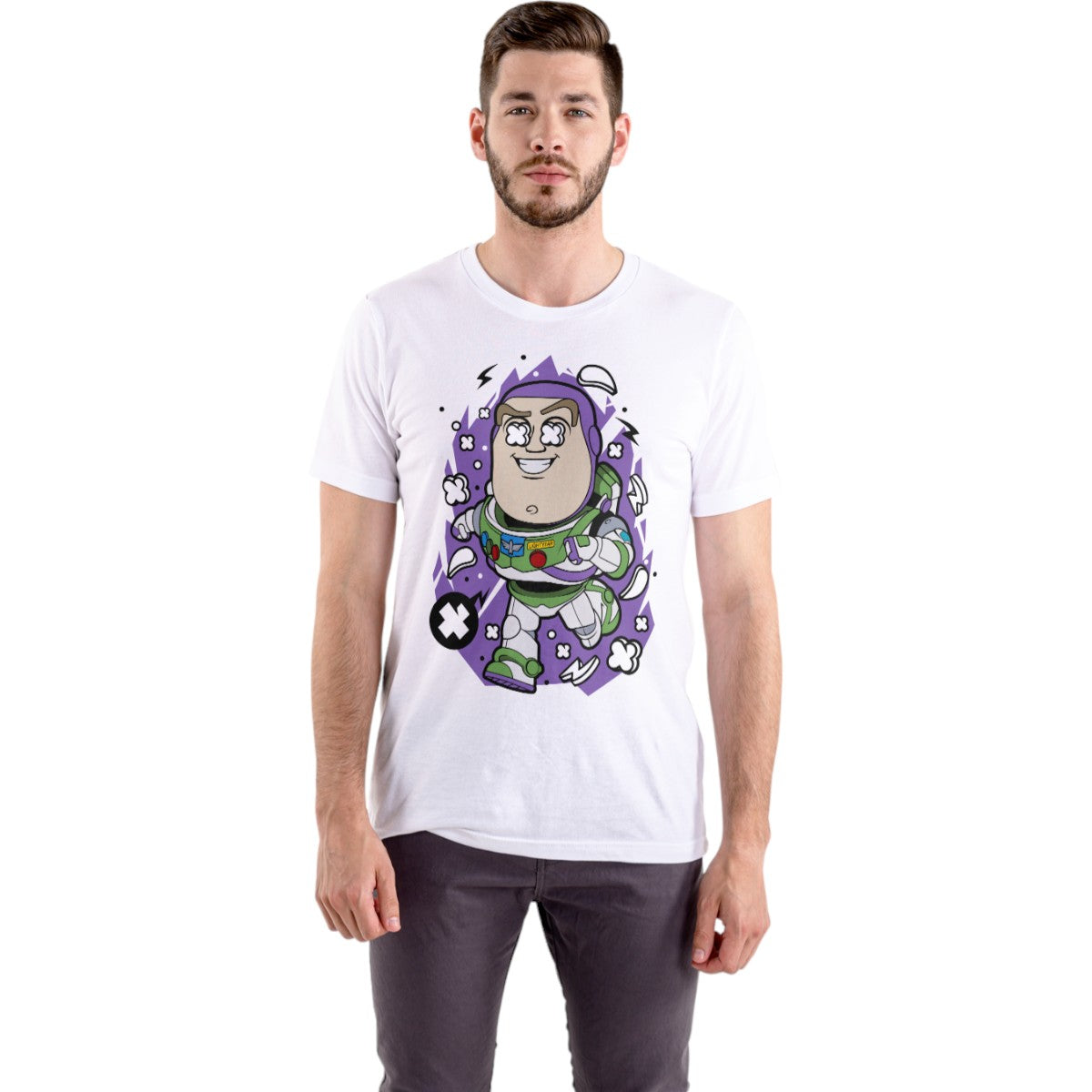 Polera UNISEX Buzz Lightyear / Toy Story 100% Algodón