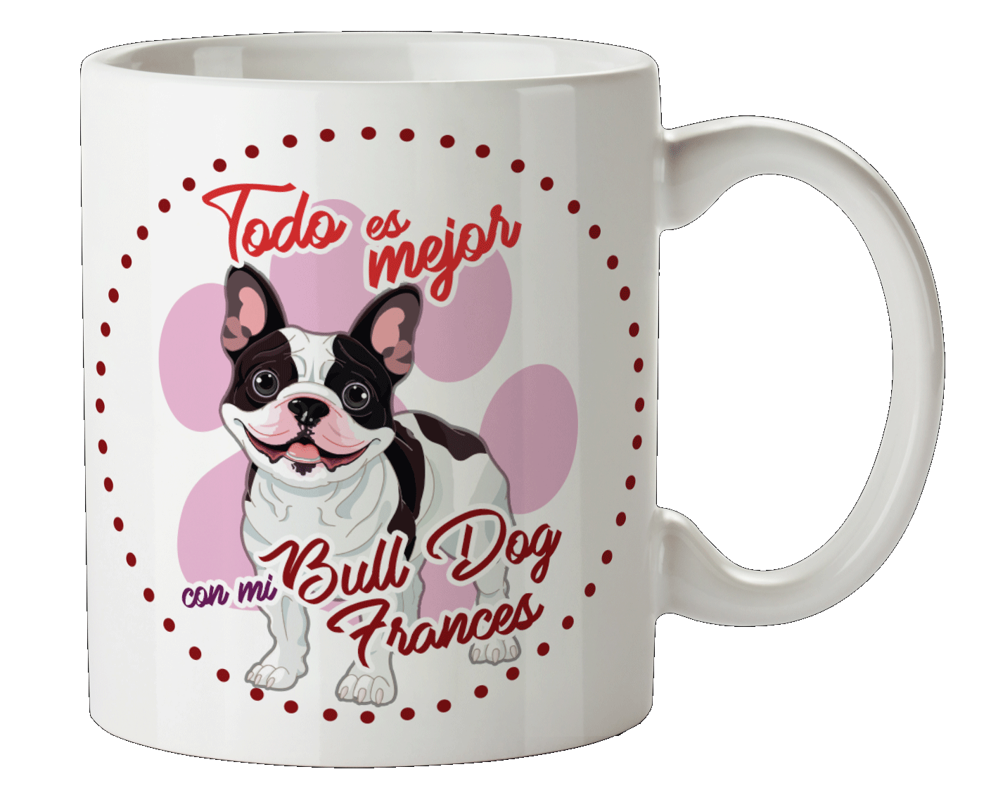 Taza Personalizada con Nombre de Mascota, GATOS Y PERROS