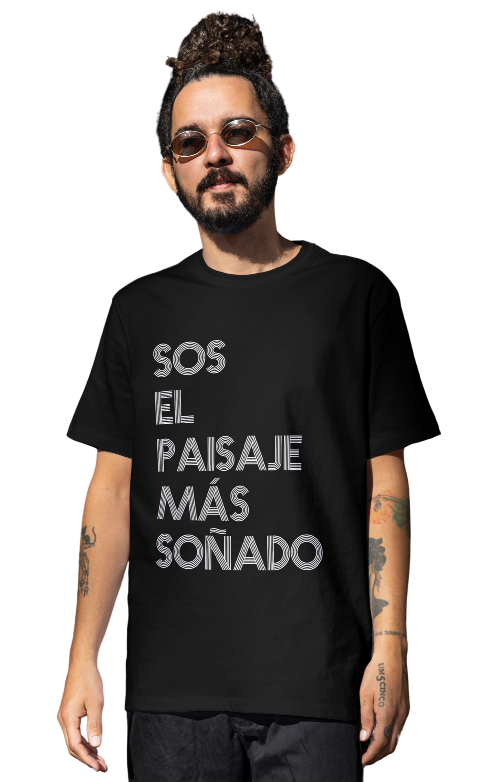 Polera Unisex Gustavo Cerati / Lago en el cielo (100% algodón)