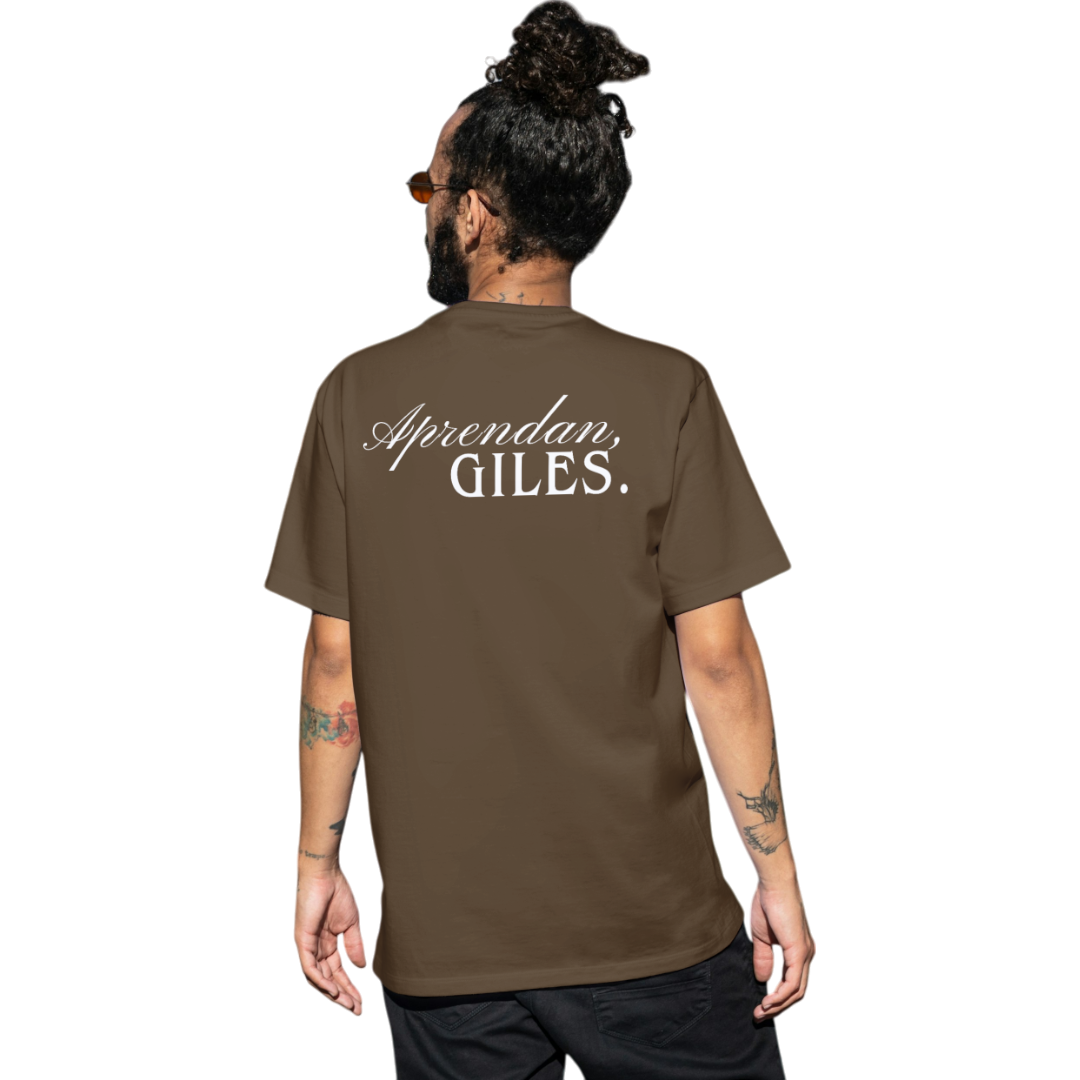 Polera Unisex CHARLY GARCIA - Aprendan Giles / Viña del mar 2003 (100% algodón)