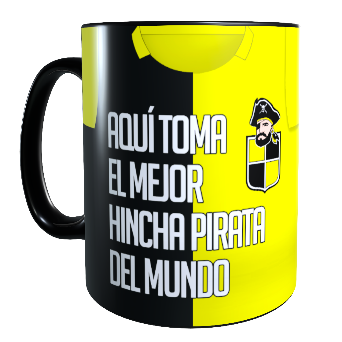 Taza MAGICA Cambia Color / Personalizado con Apellido y Numero Diseño COQUIMBO UNIDO