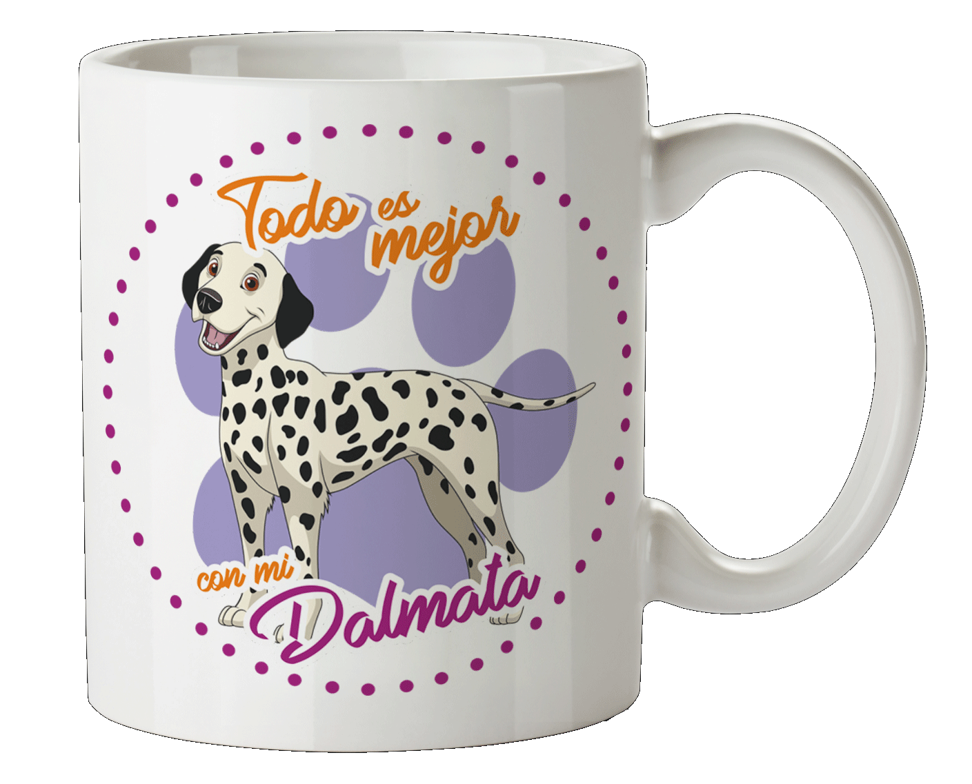 Taza Personalizada con Nombre de Mascota, GATOS Y PERROS