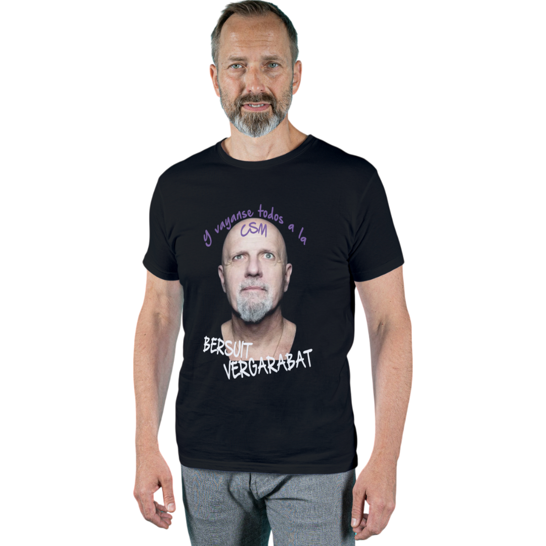 Polera Unisex Bersuit Vergarabat - Gustavo Cordera (100% algodón)