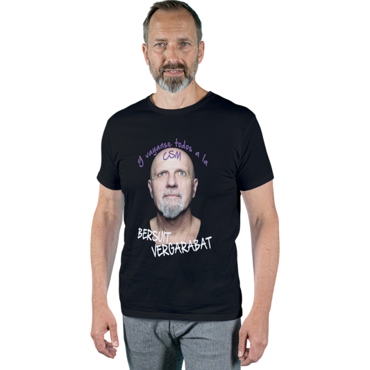 Polera Unisex Bersuit Vergarabat - Gustavo Cordera (100% algodón)