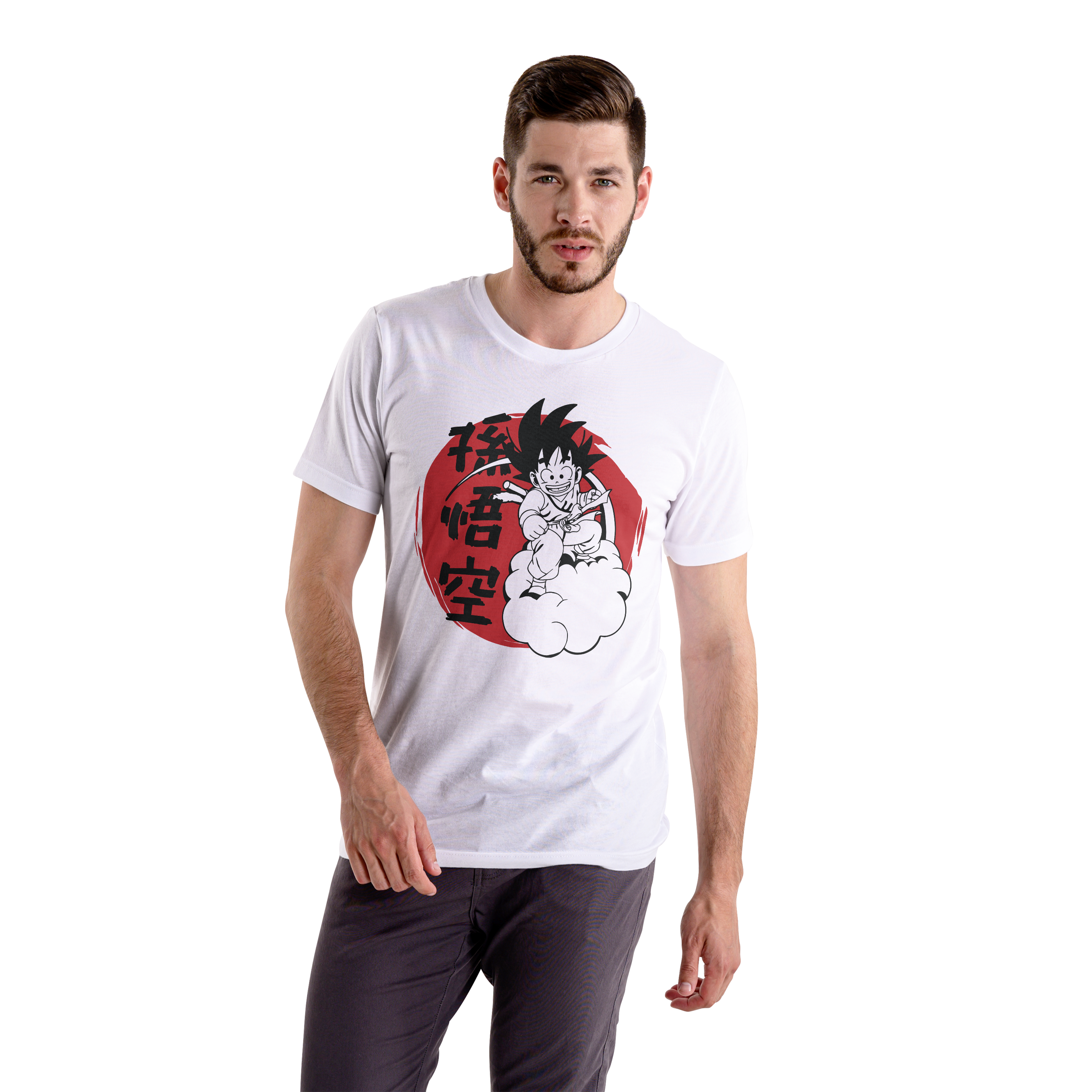 Polera UNISEX Goku / Dragon Ball Z Nube Voladora 100% Algodón