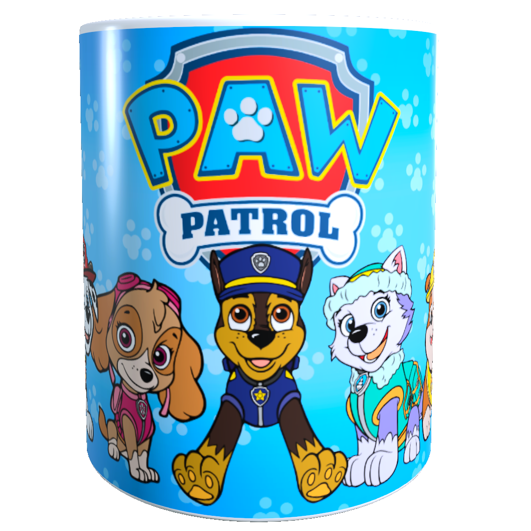 Taza Paw Patrol Rubble. Patrulla canina
