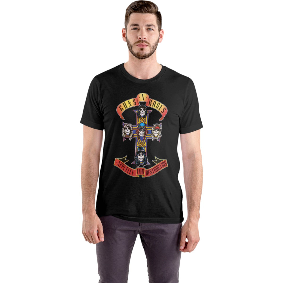 Polera Guns and Roses (100% Algodón)