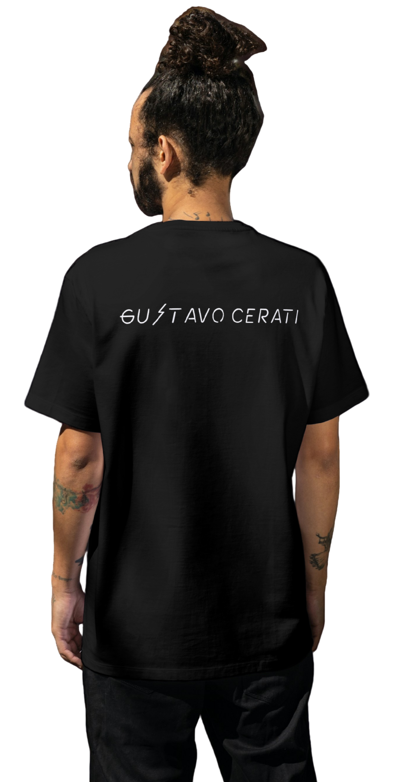 Polera Unisex Gustavo Cerati / Lago en el cielo (100% algodón)