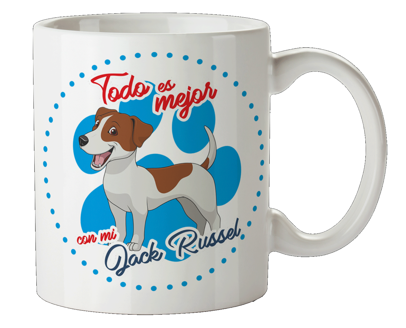Taza Personalizada con Nombre de Mascota, GATOS Y PERROS