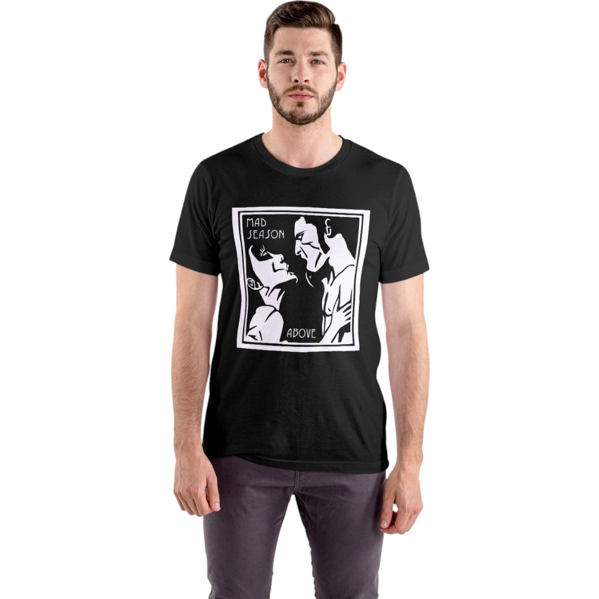 Polera UNISEX Mad Season / Above 100% Algodón