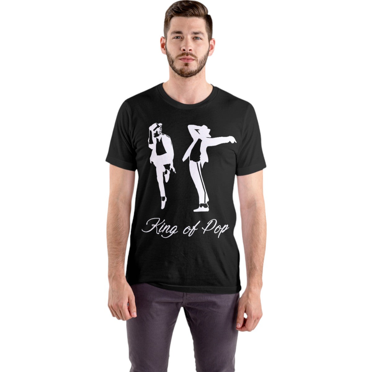 Polera Michael Jackson (100% Algodón) King of Pop