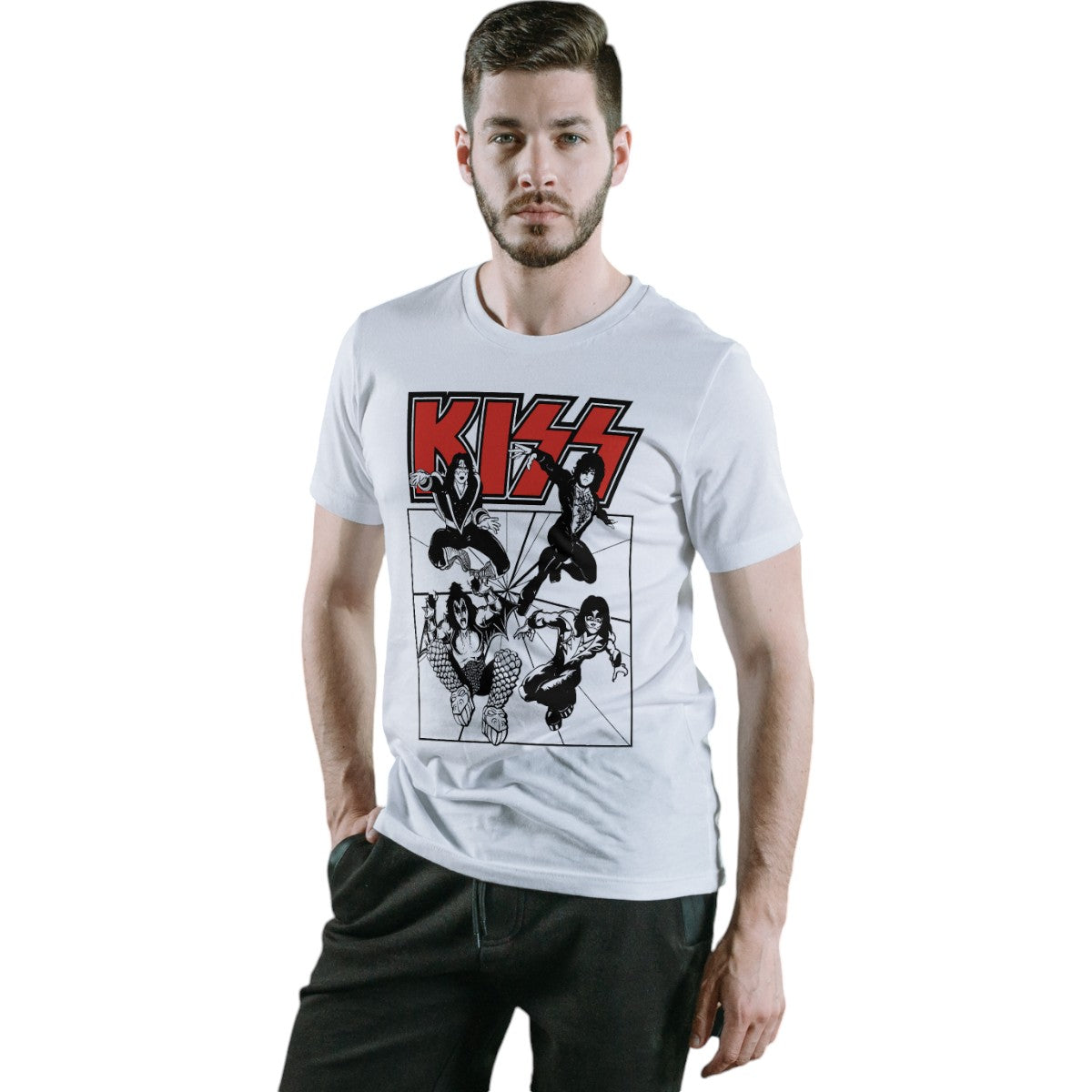 Polera KISS UNISEX 100% Algodón