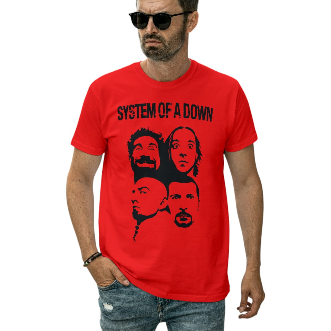 LIQUIDACIÓN Polera System Of A Down 100% Algodón