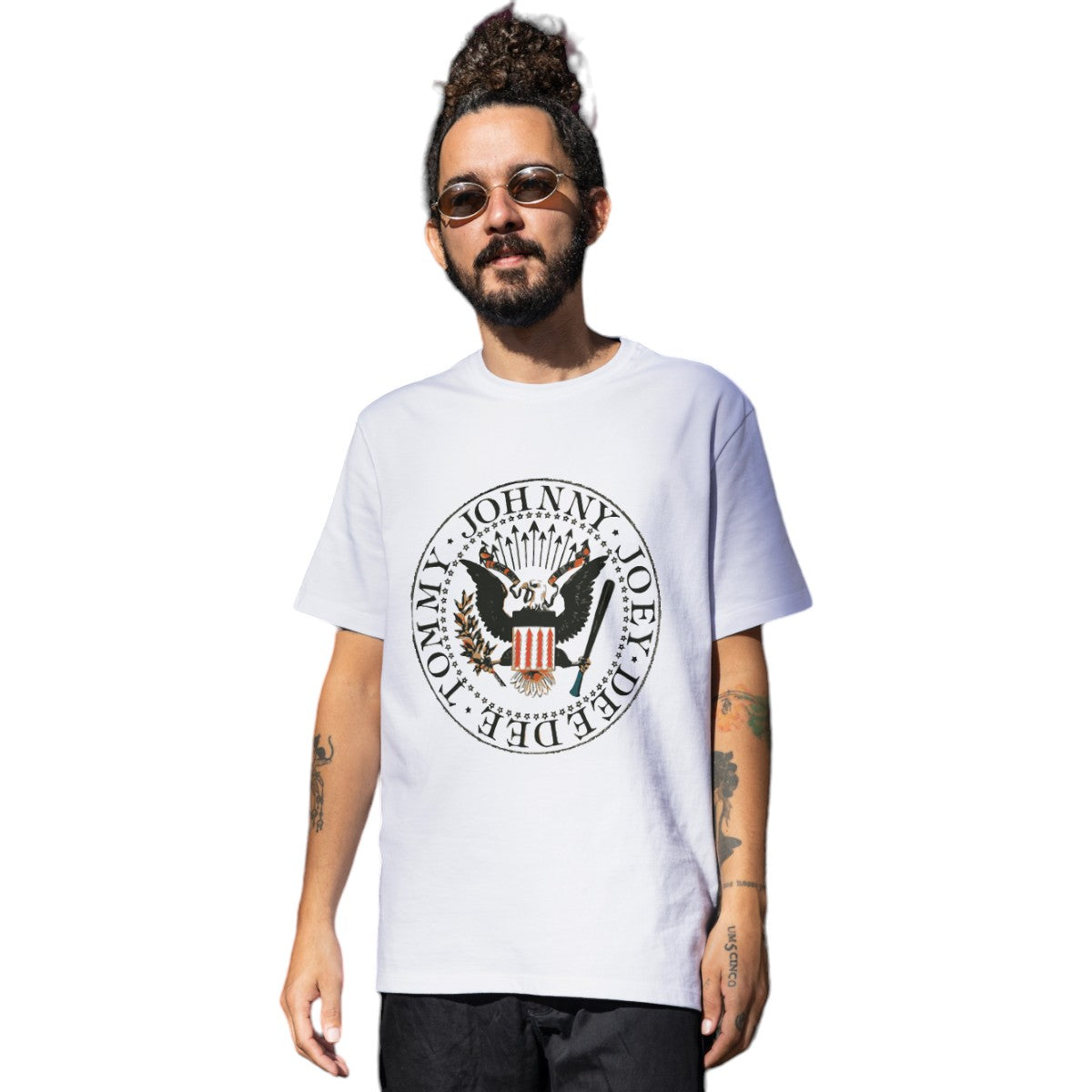 Polera UNISEX Ramones / Integrantes 100% Algodón