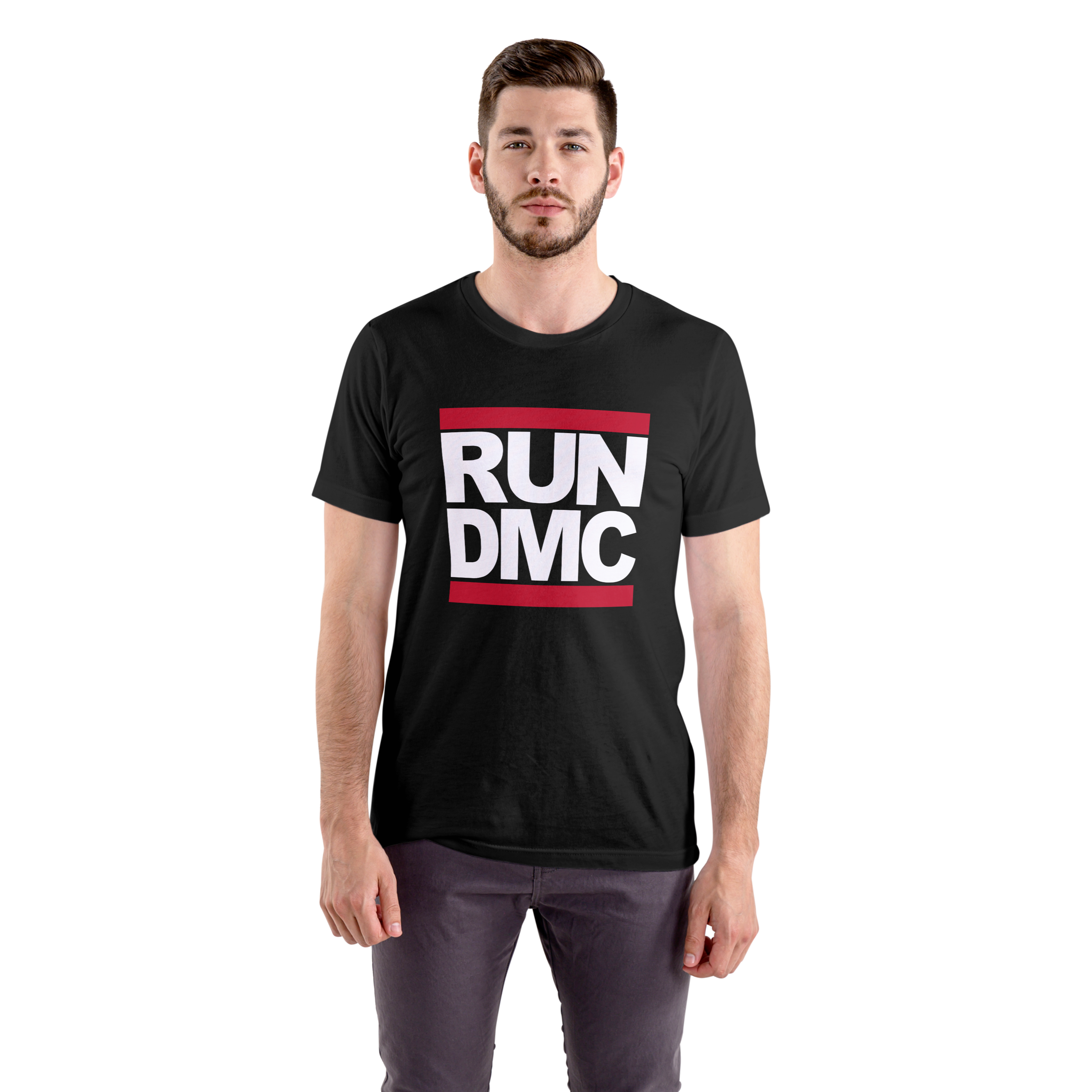 Polera UNISEX RUN DMC Logo / Hip Hop Rap 100% Algodón