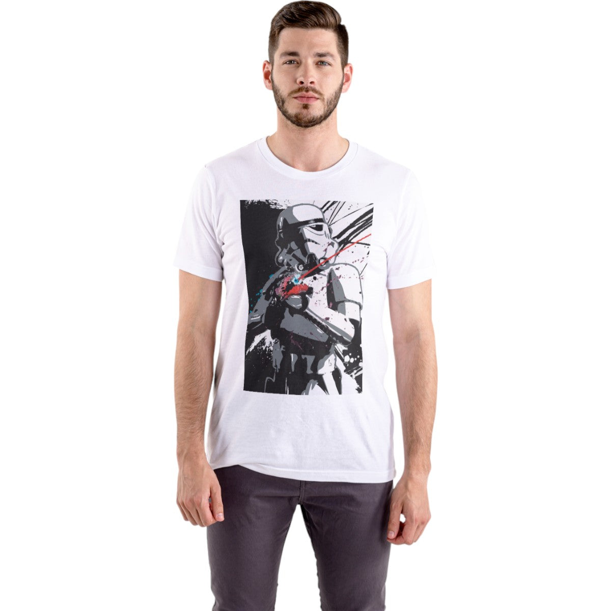 Polera UNISEX Star Wars / Stormtrooper 100% Algodón