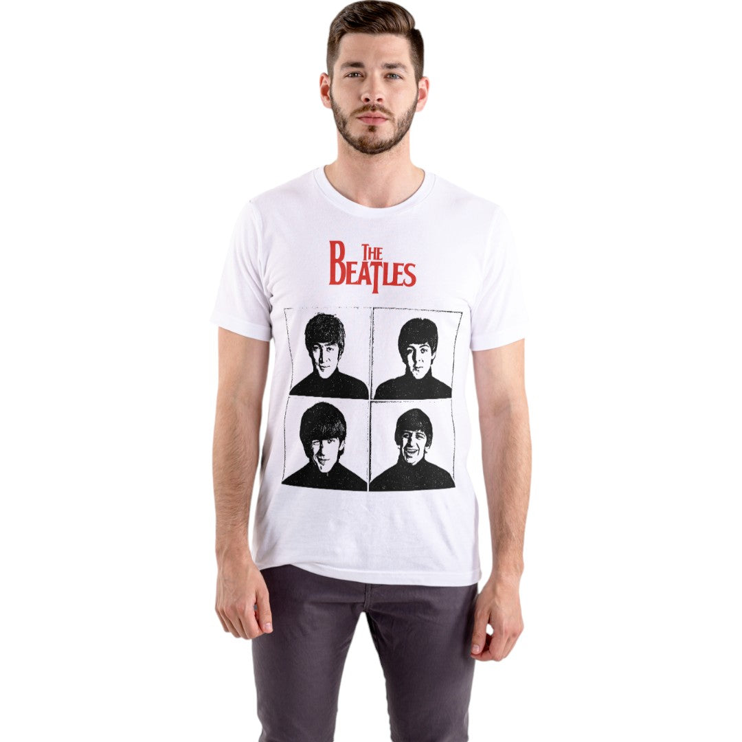 Polera UNISEX The Beatles 100% Algodón