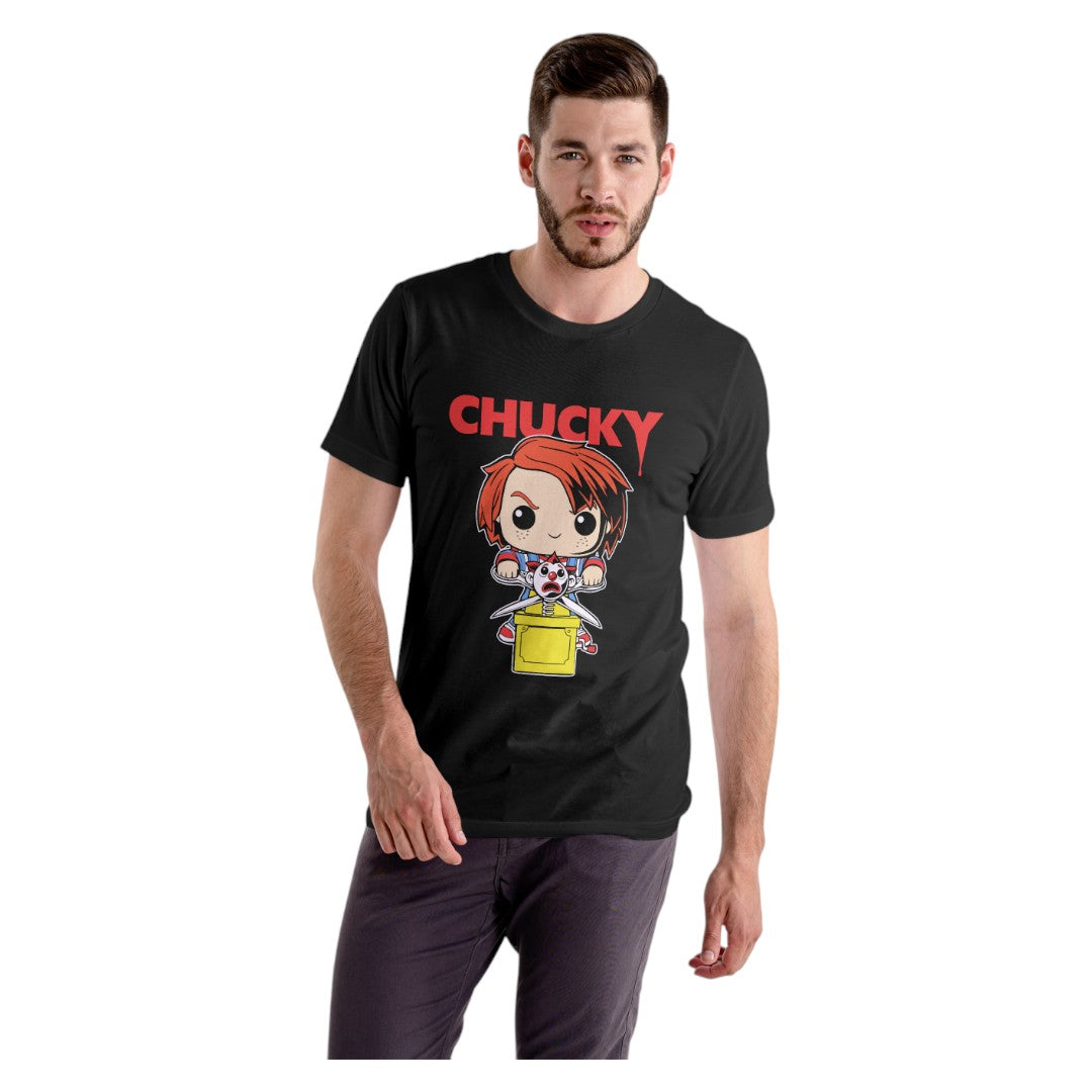 Polera Chucky / El muñeco Diabólico (100% Algodón)