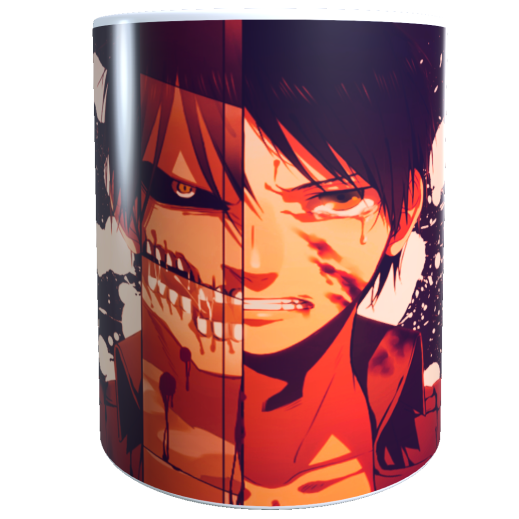 Taza - Tazón Attack on Titan
