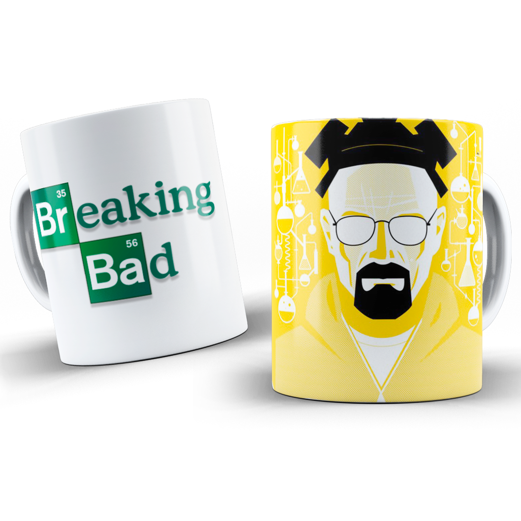 Taza - Tazón Breaking Bad / Walter White Chemistry AMARILLO