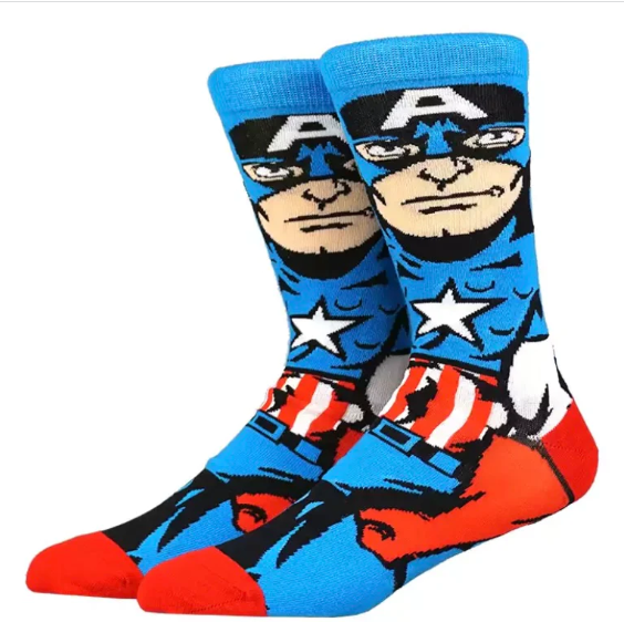 Prefijo bicicleta lavar Capitan America - Calcetines Largos – Davapoly