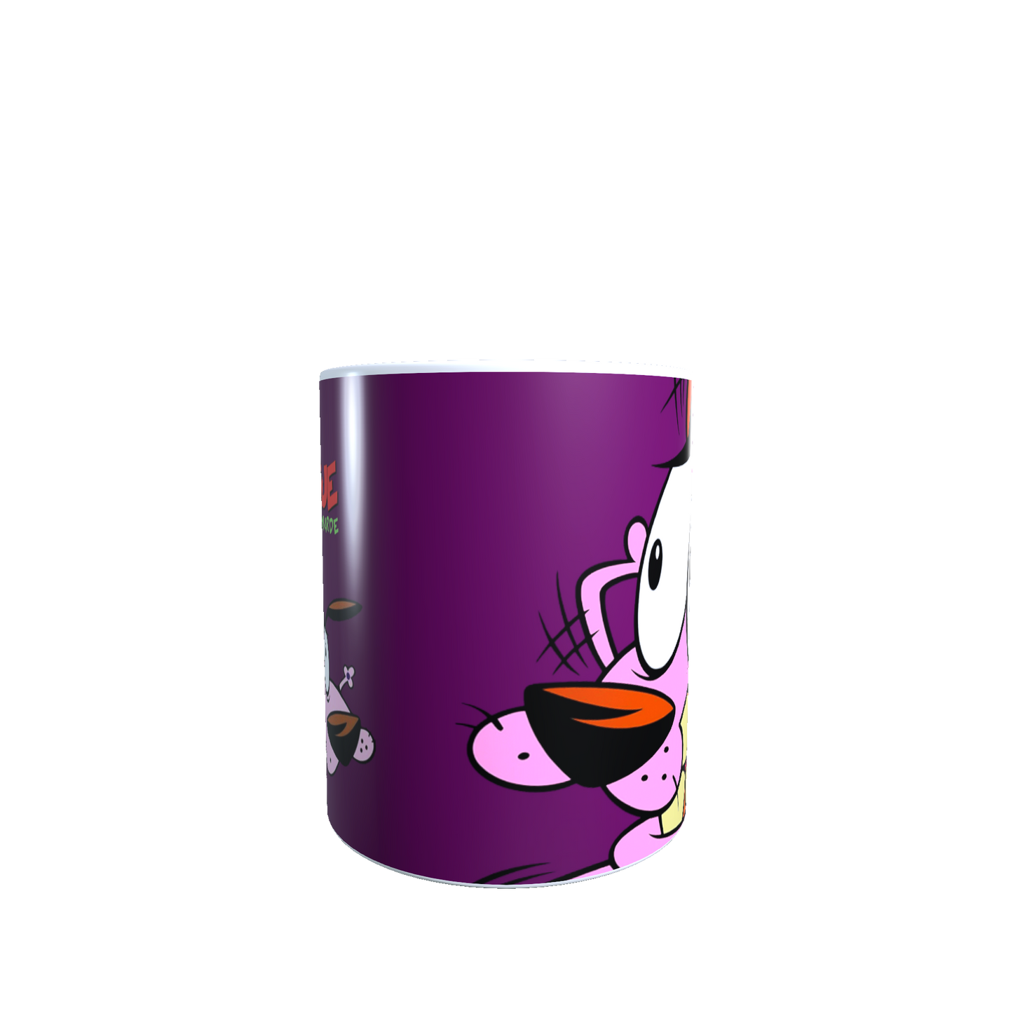 Taza - Tazón Coraje El Perro Cobarde