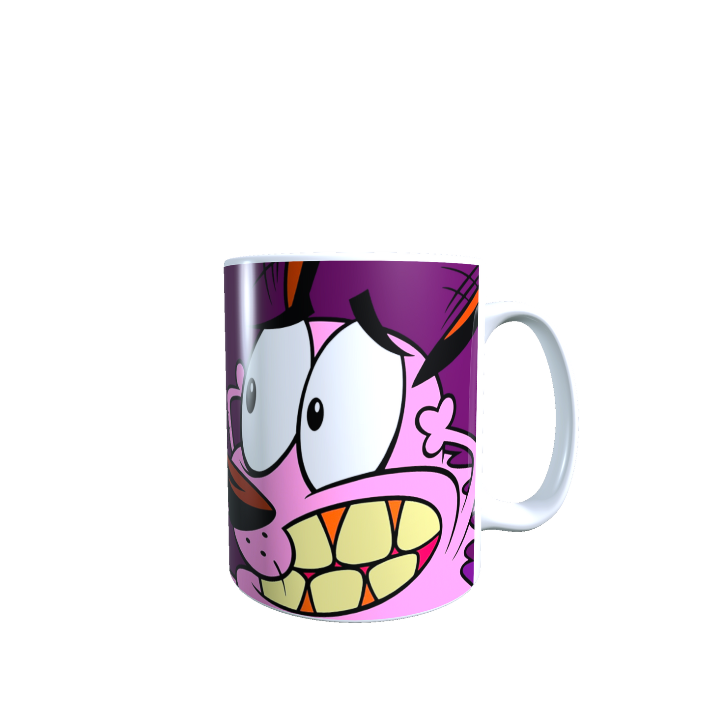 Taza - Tazón Coraje El Perro Cobarde