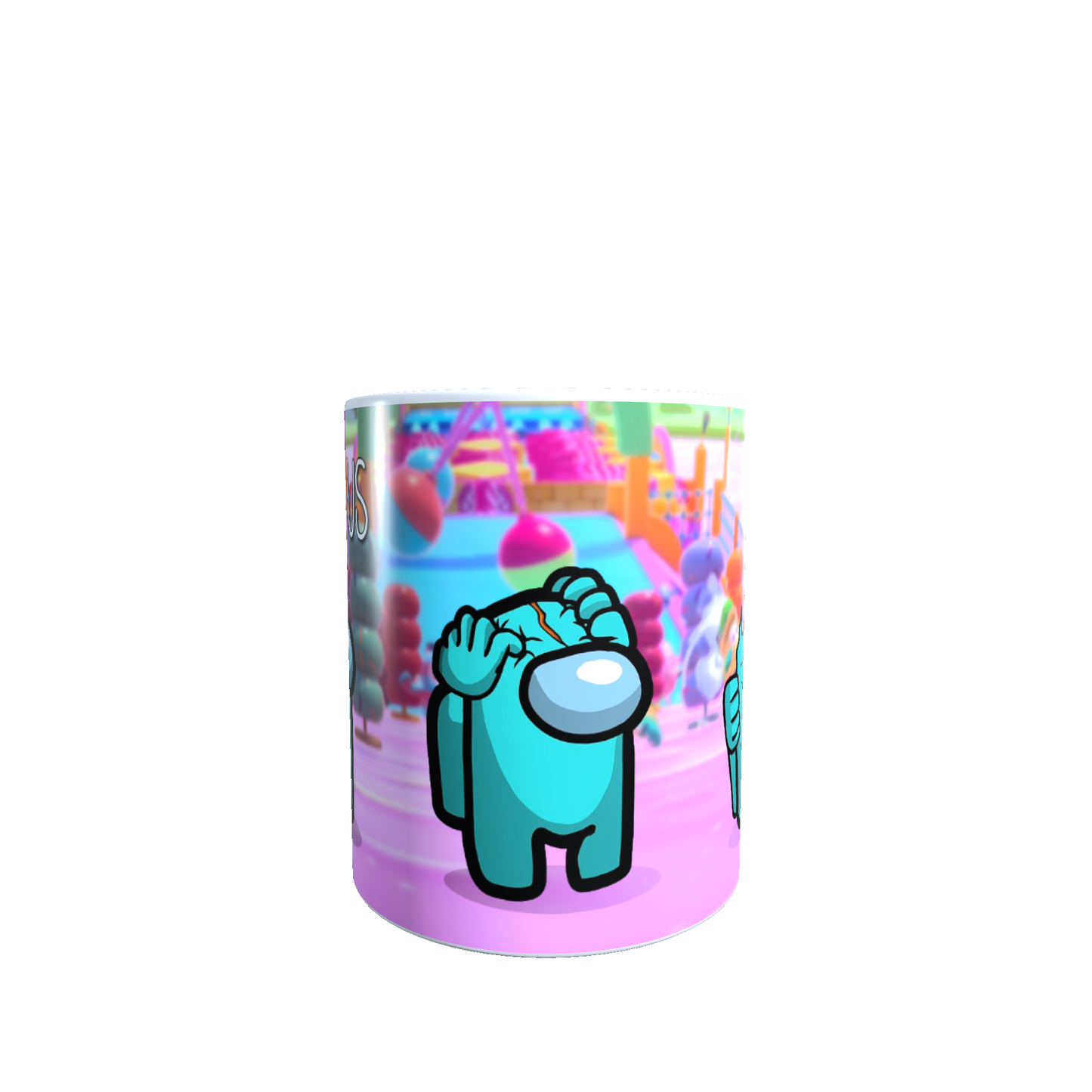 Taza - Tazón Among Us - Fall Guys