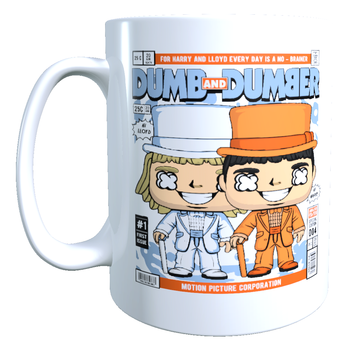 Taza - Tazón Una Pareja de Idiotas