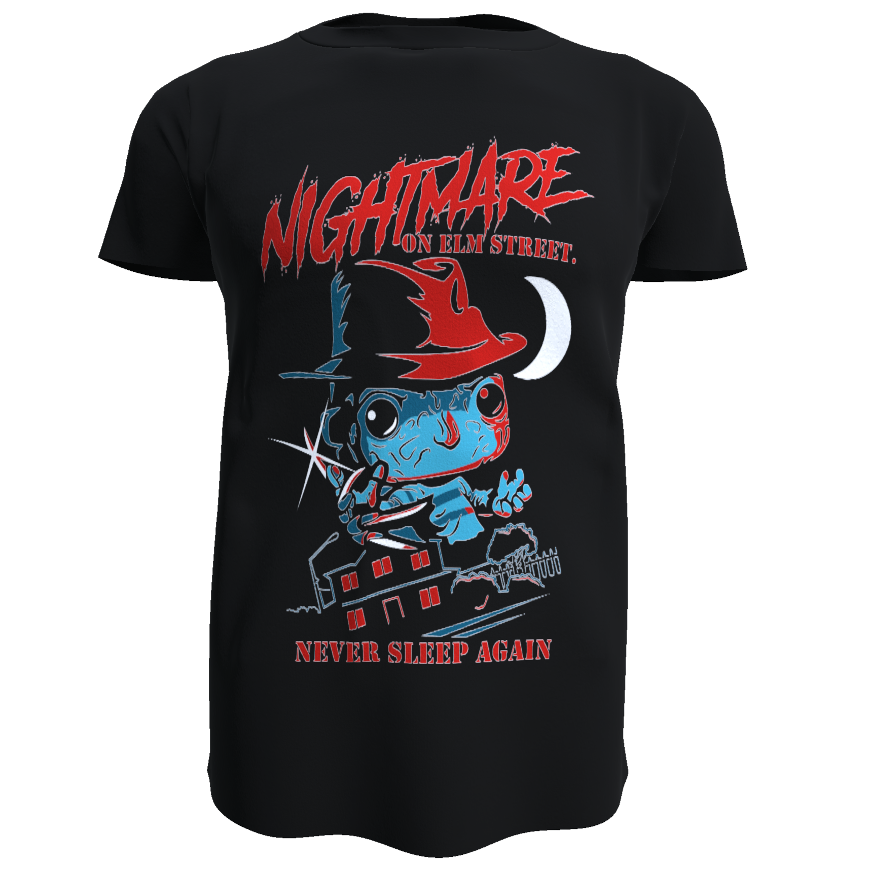 Polera Freddy Krueger / Pesadiila en Elm Street (100% Algodón)