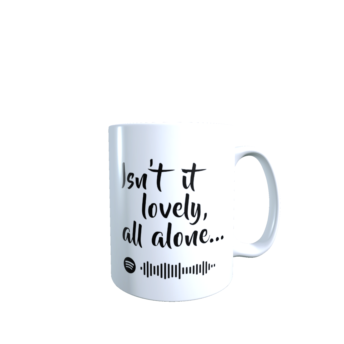 Taza - Tazón Billie Eilish - Lovely (Con codigo Spotify)
