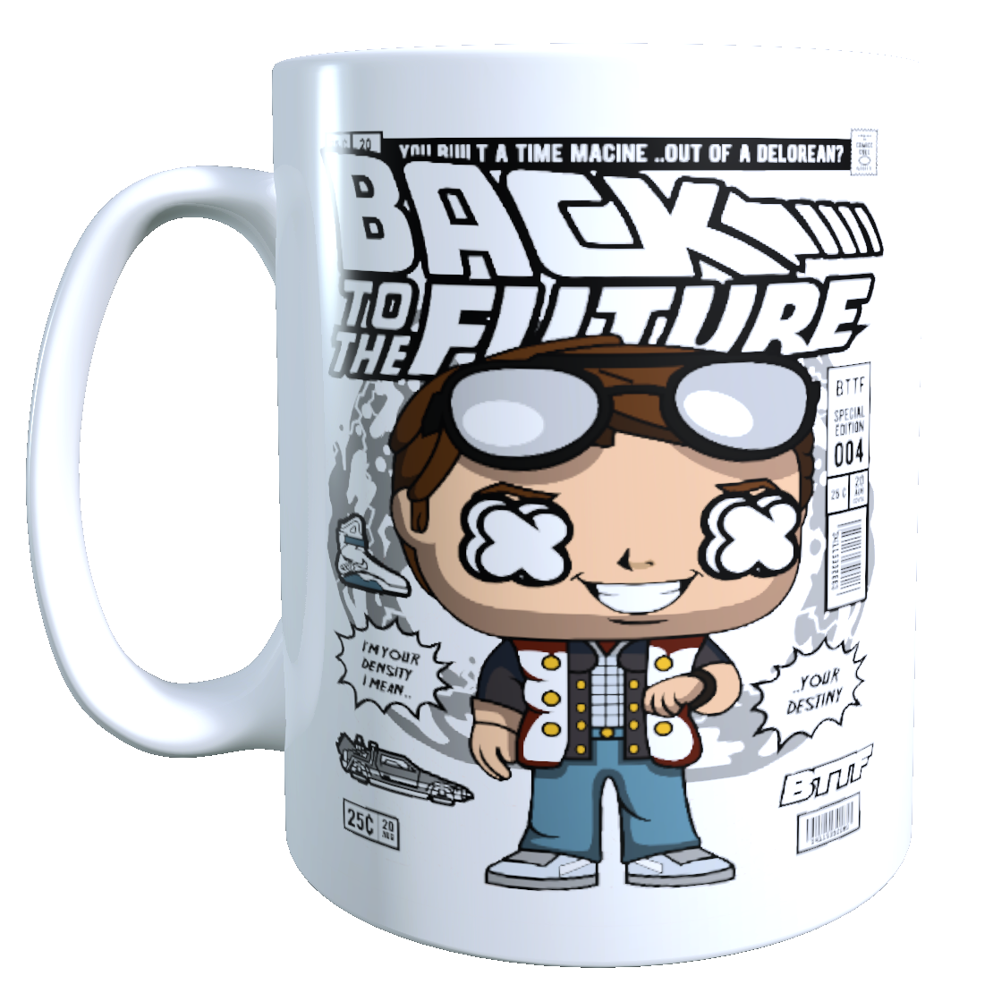 Taza - Tazón Volver al Futuro/ Back to the Future