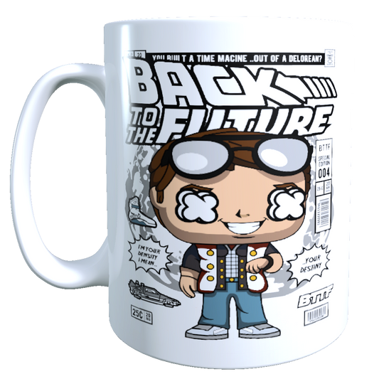 Taza - Tazón Volver al Futuro/ Back to the Future