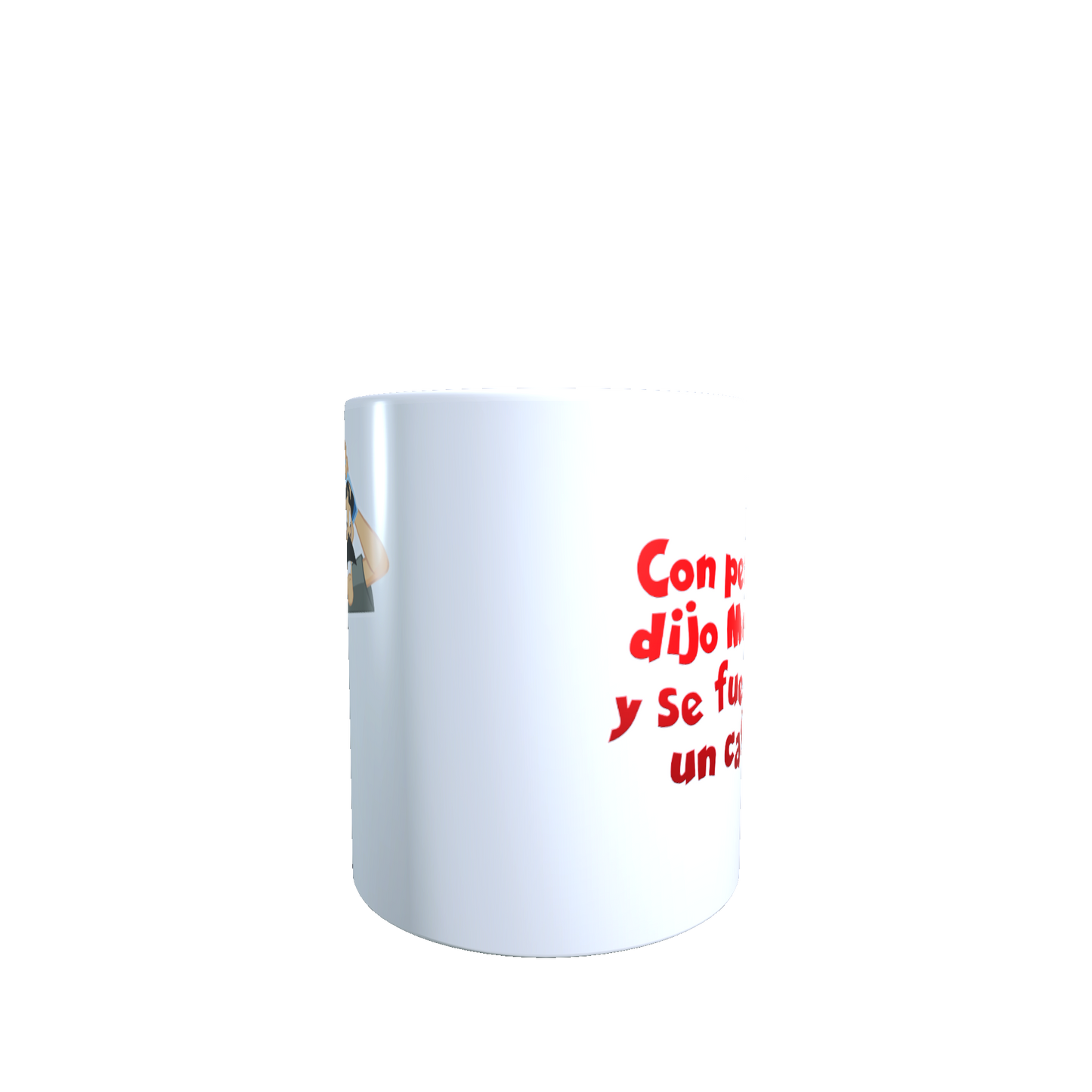 Taza - Tazón Chavo del 8, Don Ramón, Frase: Con Permisito dijo Monchito..