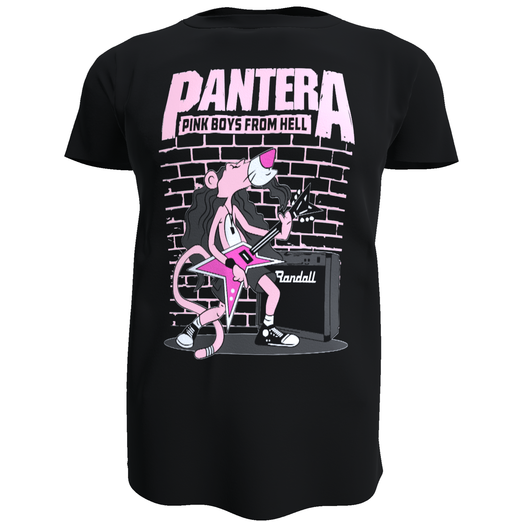 Polera Pantera - Pantera Rosa (100% algodón)