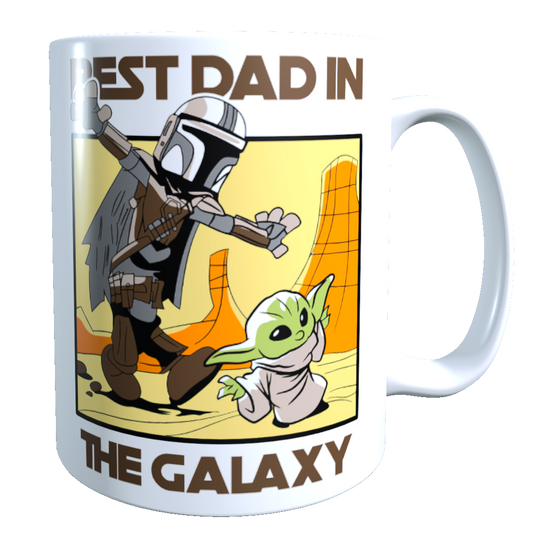 Taza - Tazón The Mandalorian (Mejor papá) / Star Wars