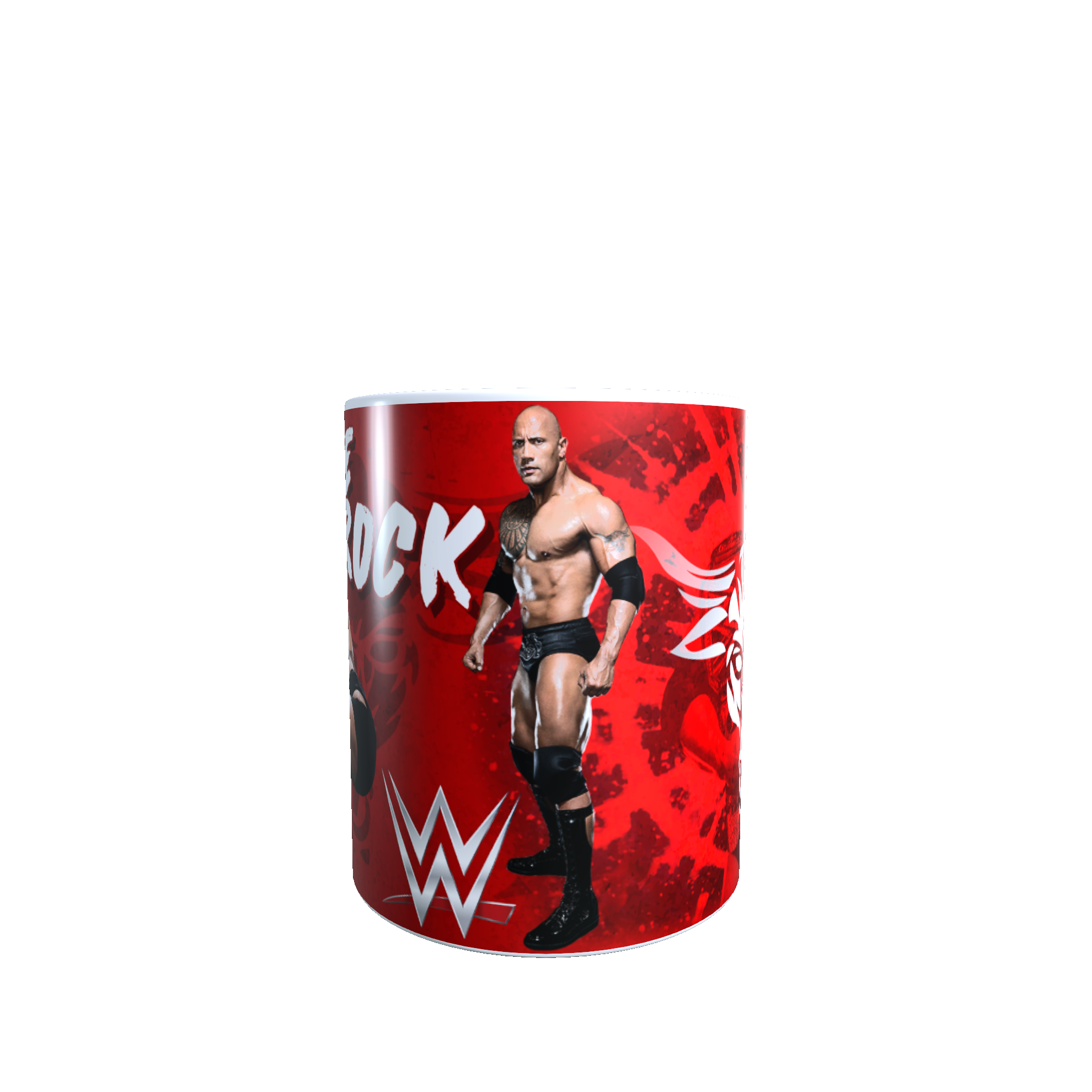 Taza -  Tazón La Roca WWE, The Rock