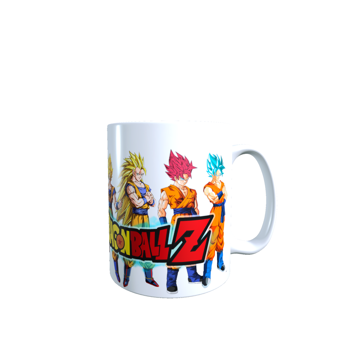 Taza - Tazón Dragon Ball - Evolución de Goku