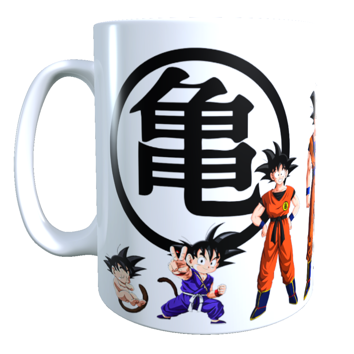 Taza - Tazón Dragon Ball - Evolución de Goku