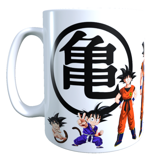 Taza -  Tazón Dragon Ball - Evolución de Goku
