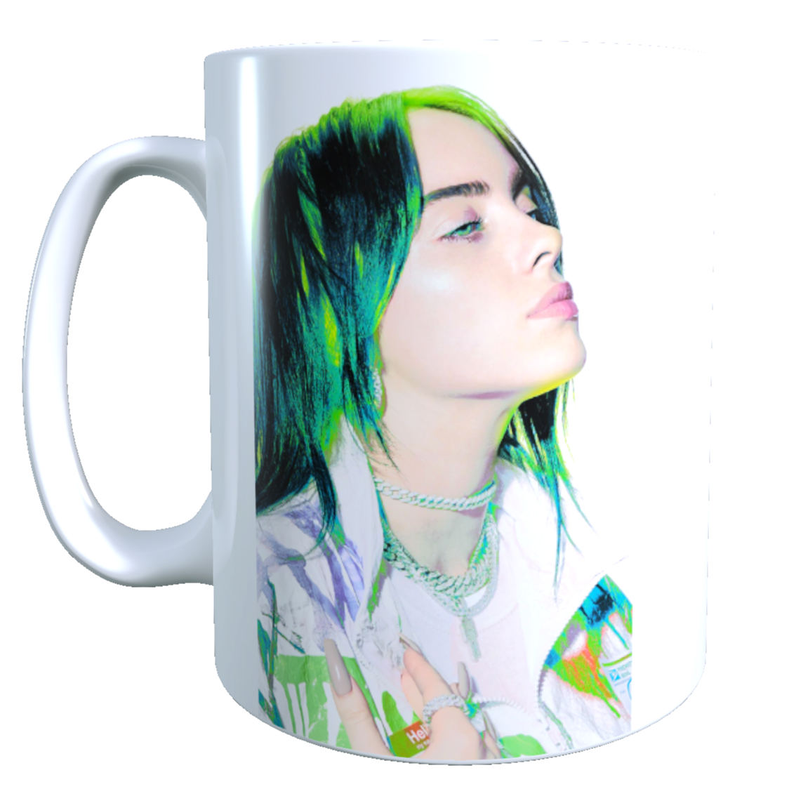 Taza - Tazón Billie Eilish - When the Party's Over (Con codigo Spotify)