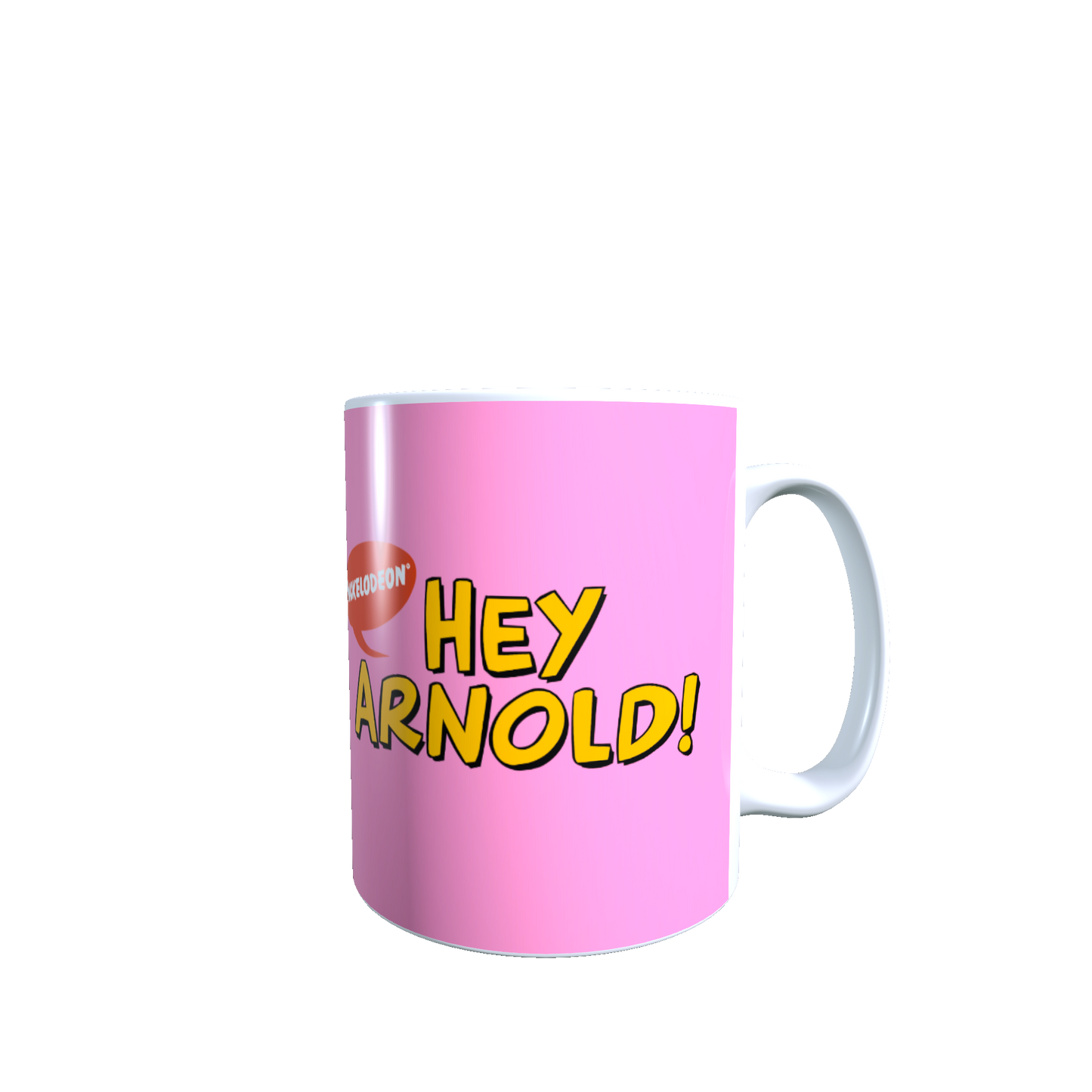 Taza - Tazón Helga Pataki Y Arnold XOXO (ROSADO)