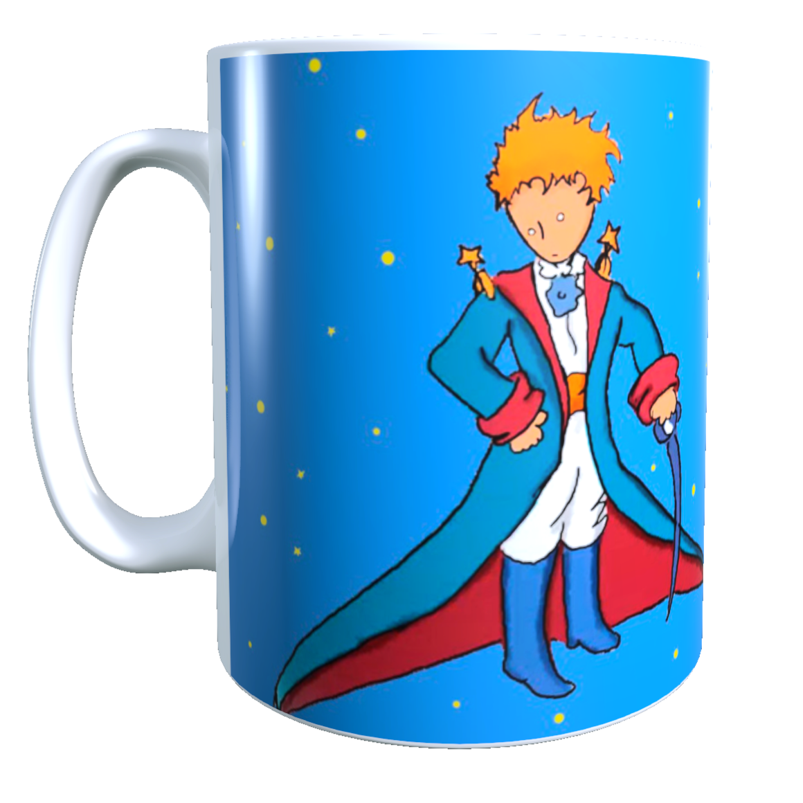Taza - Tazón El Principito (fondo celeste)