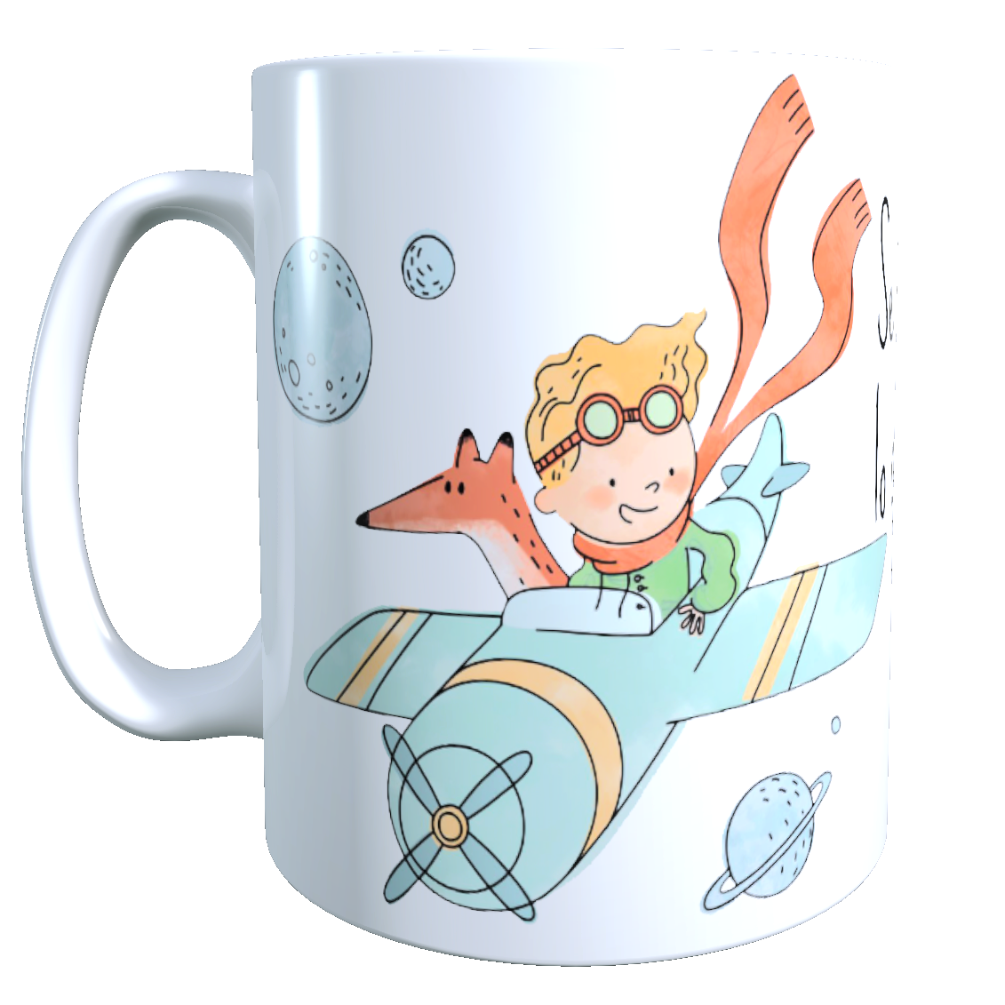 Taza - Tazón El Principito con Frase