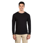 Polera Manga Larga Lisa Algodón 100% Premium Nacional Unisex Hq