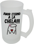 Vaso Cervecero Schopero Personalizado Con Frase, Foto o Imagen 500cc
