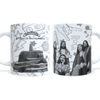 Pack de 6 Tazas de 11 Onzas - Diseños de Bandas Rock Chileno