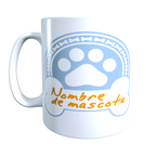 Taza Personalizada con Nombre de Mascota, GATOS Y PERROS